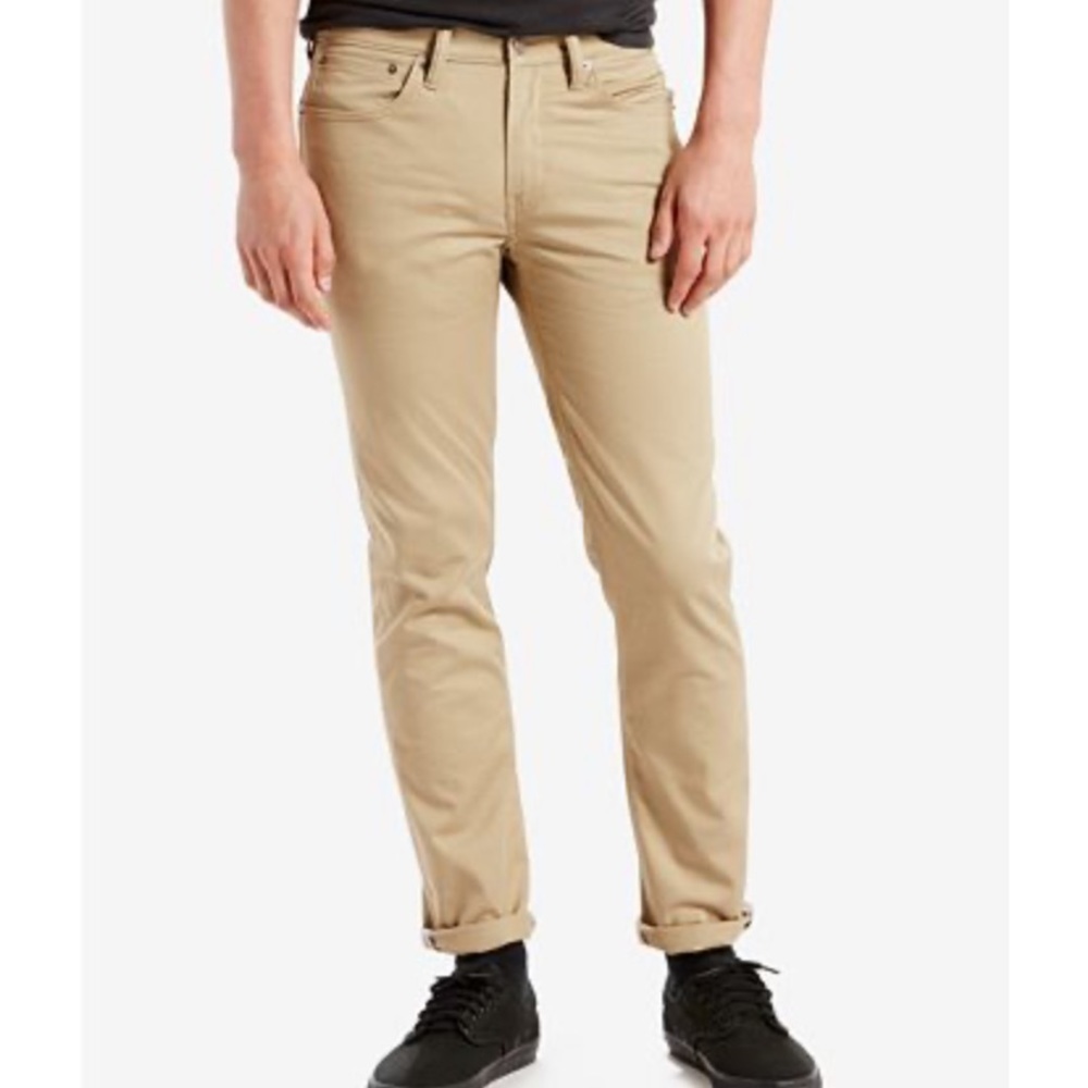 Levi’s Men’s 511 Skinny Commuter Khaki 33 32